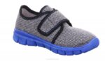 Superfit Grey/Black Toddlers BOBBY - Slipper with Velcro Fastener Z6Z8572 - Image 4