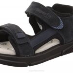 Superfit Grey/Black Toddlers PIXIE - Sandal with Velcro Fastener Z6Z8646
