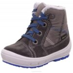 Superfit Grey/Blue Babies GROOVY - Boot with Lacing Z6Z8437