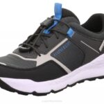 Superfit Grey/Blue Toddlers FREE RIDE - Sneakers low with Quick release fastener Z6Z8888
