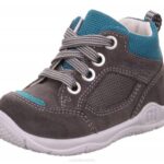 Superfit Grey/Green Babies UNIVERSE - Sneakers low with Lacing Z6Z8366