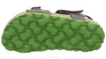 Superfit Grey/Green Toddlers FUSSBETTPANTOFFEL - Sandal with Velcro Fastener Z6Z8575 - Image 5