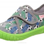 Superfit Grey/Multicoloured Babies BILL - Slipper with Velcro Fastener Z6Z897