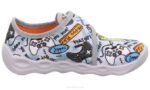 Superfit Grey/Multicoloured Babies BUBBLE - Slipper with Velcro Fastener Z6Z847 - Image 2