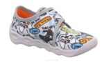 Superfit Grey/Multicoloured Babies BUBBLE - Slipper with Velcro Fastener Z6Z847 - Image 4