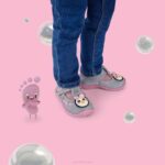 Superfit Grey/Multicoloured Babies SPOTTY - Slipper with Velcro Fastener Z6Z8112 - Image 7
