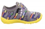Superfit Grey/Multicoloured Babies SPOTTY - Slipper with Velcro Fastener Z6Z8162 - Image 2