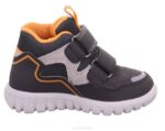Superfit Grey/Orange Babies SPORT7 MINI - Sneakers high with Velcro Fastener Z6Z8365 - Image 2