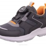 Superfit Grey/Orange Kids & Teens RUSH - Sneakers low with BOA Fit System Z6Z8536