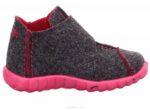 Superfit Grey/Pink Babies HAPPY - Slipper with Velcro Fastener Z6Z8127 - Image 2