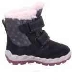 Superfit Grey/Pink Babies ICEBIRD - Boot with Velcro Fastener Z6Z8484 - Image 2