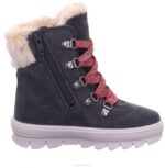 Superfit Grey/Pink Toddlers FLAVIA - Boot with Zip Z6Z8714 - Image 2
