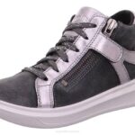 Superfit Grey/Silver Toddlers COSMO - Sneakers high with Zip Z6Z8844