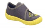 Superfit Grey/Yellow Babies BILL - Slipper with Velcro Fastener Z6Z869 - Image 4