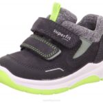 Superfit Grey/Yellow Babies COOPER - Sneakers low with Velcro Fastener Z6Z8286