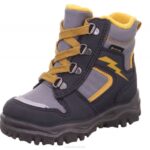 Superfit Grey/Yellow Babies HUSKY1 - Boot with Lacing Z6Z8458