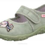 Superfit Light Green Babies BONNY - Slipper with Velcro Fastener Z6Z849