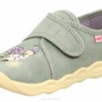 Superfit Light Green Babies BUBBLE - Slipper with Velcro Fastener Z6Z88
