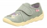Superfit Light Green Babies BUBBLE - Slipper with Velcro Fastener Z6Z88