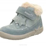Superfit Light Green Babies STARLIGHT - Boot with Velcro Fastener Z6Z8508