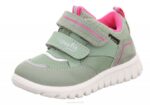 Superfit Light Green/Pink Babies SPORT7 MINI - Sneakers low with Velcro Fastener Z6Z8267