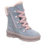 Superfit Light Green/Pink Toddlers FLAVIA - Boot with Zip Z6Z8738 - Image 4