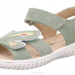 Superfit Light Green Toddlers SPARKLE - Sandal with Velcro Fastener Z6Z8672