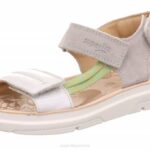 Superfit Light Grey Kids & Teens PALOMA - Sandal with Velcro Fastener Z6Z8878