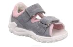 Superfit Light Grey/Pink Babies FLOW - Sandal with Velcro Fastener Z6Z8174 - Image 4