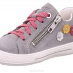 Superfit Light Grey Toddlers TENSY - Sneakers low with Zip Z6Z8822