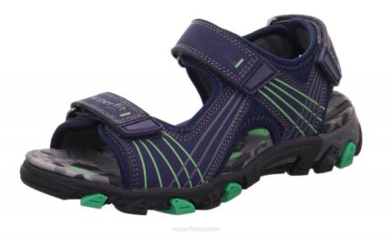 Superfit Ocean/Combi Toddlers HENRY - Sandal with Velcro Fastener Z6Z8684