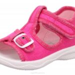 Superfit Pink Babies POLLY - Slipper with Velcro Fastener Z6Z8163