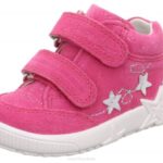 Superfit Pink Babies STARLIGHT - Sneakers low with Velcro Fastener Z6Z8337