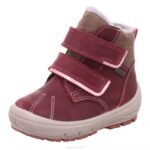 Superfit Pink/Grey Babies GROOVY - Boot with Velcro Fastener Z6Z8450