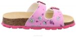 Superfit Pink/Multi Coloure Toddlers FUSSBETTPANTOFFEL - Slipper with Buckle Z6Z8556 - Image 2