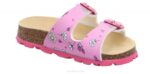 Superfit Pink/Multi Coloure Toddlers FUSSBETTPANTOFFEL - Slipper with Buckle Z6Z8556 - Image 4