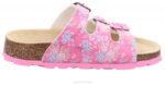 Superfit Pink/Multi Coloure Toddlers FUSSBETTPANTOFFEL - Slipper with Buckle Z6Z8598 - Image 2