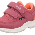 Superfit Pink/Orange Babies RUSH - Sneakers low with Velcro Fastener Z6Z8332