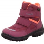 Superfit Pink/Orange Babies SNOWCAT - Boot with Velcro Fastener Z6Z8442