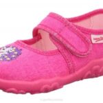 Superfit Pink/Purple Babies BONNY - Slipper with Velcro Fastener Z6Z819