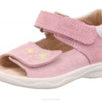 Superfit Pink/Silver Babies POLLY - Sandal with Velcro Fastener Z6Z8183