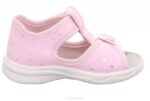 Superfit Pink/Silver Babies POLLY - Slipper with Velcro Fastener Z6Z82 - Image 2