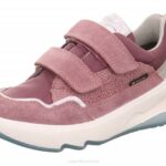 Superfit Purple/Grey Toddlers MELODY - Sneakers low with Velcro Fastener Z6Z8790