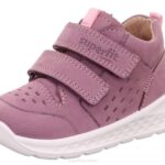 Superfit Purple/Pink Babies BREEZE - Sneakers low with Velcro Fastener Z6Z8252
