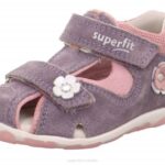 Superfit Purple/Pink Babies FANNI - Sandal with Velcro Fastener Z6Z8177