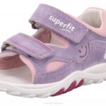 Superfit Purple/Pink Babies FLOW - Sandal with Velcro Fastener Z6Z8184