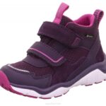 Superfit Purple/Pink Babies SPORT5 - Sneakers high with Velcro Fastener Z6Z8418