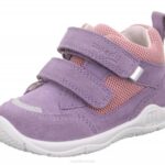 Superfit Purple/Pink Babies UNIVERSE - Sneakers low with Velcro Fastener Z6Z8254