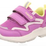 Superfit Purple/Yellow Babies RUSH - Sneakers low with Velcro Fastener Z6Z8289