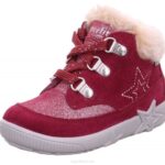 Superfit Red Babies STARLIGHT - Boot with Lacing Z6Z8509